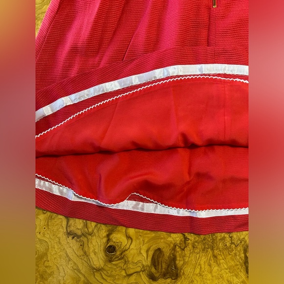 Maeve by Anthropologie Sleeveless Red Mini A-line Dress - size 00 Petite - Picture 5 of 10